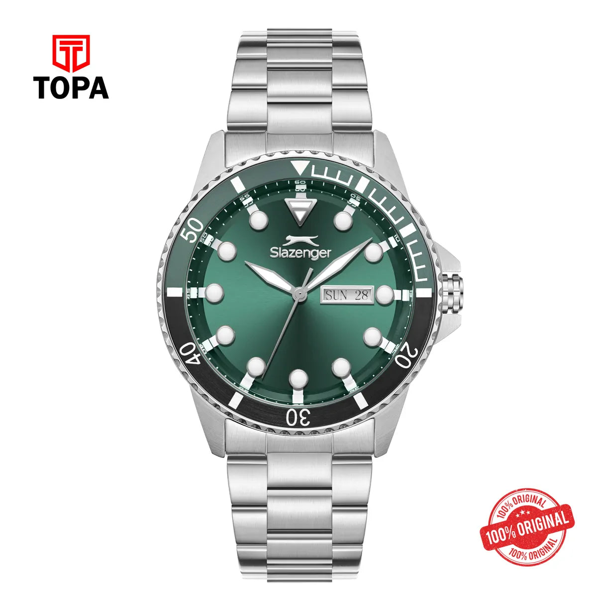 Slazenger Men's Stainless Steel Watch SL.9.2544.2.02 - Topa