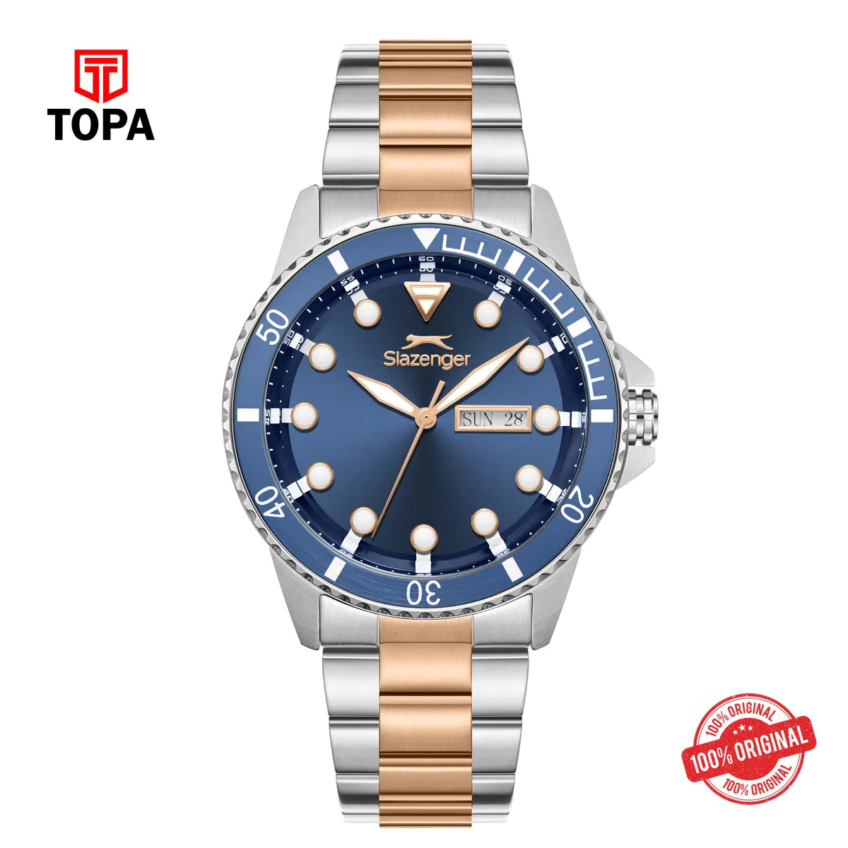 Slazenger Men's Stainless Steel Watch SL.9.2544.2.03 - Topa