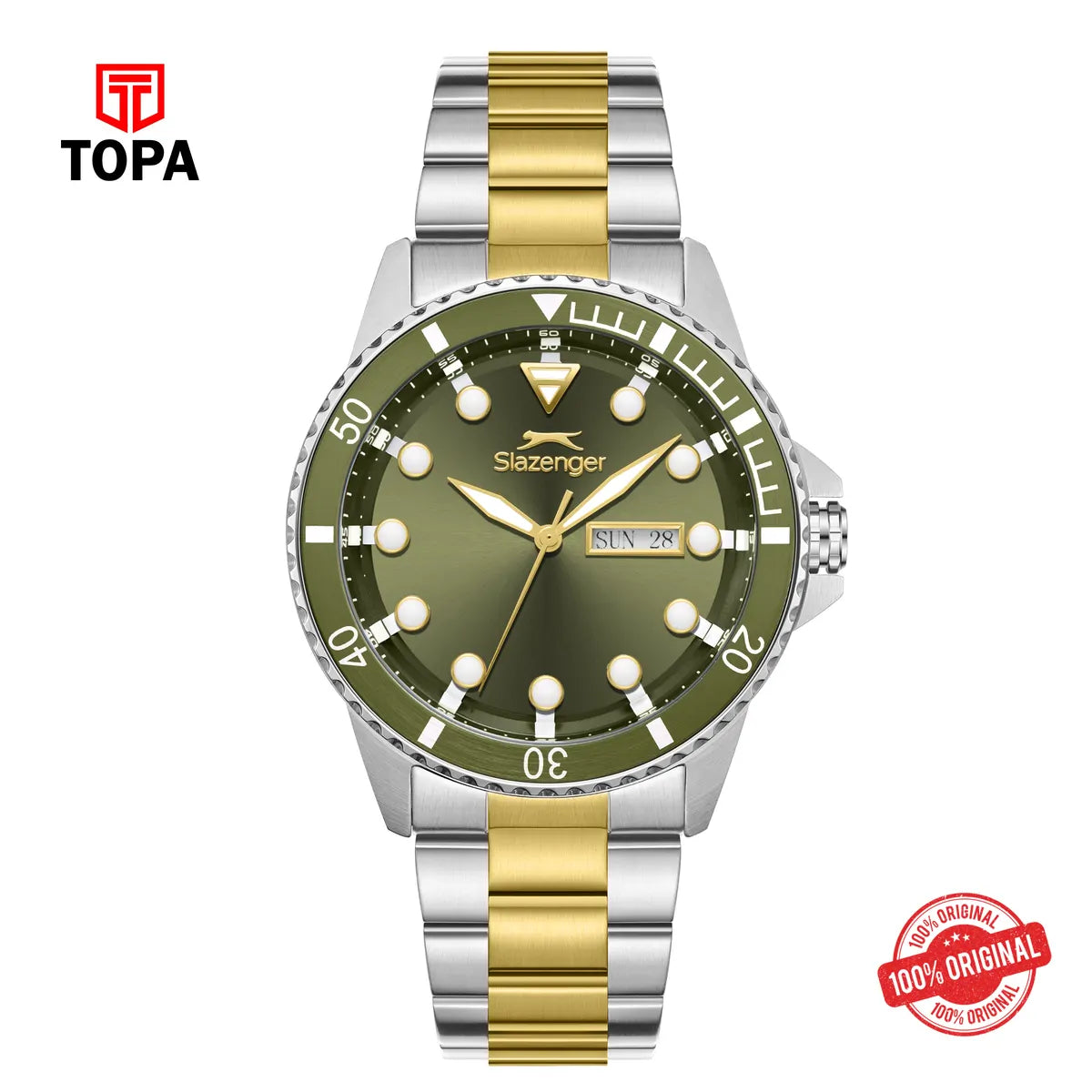 Slazenger Men's Stainless Steel Watch SL.9.2544.2.05 - Topa