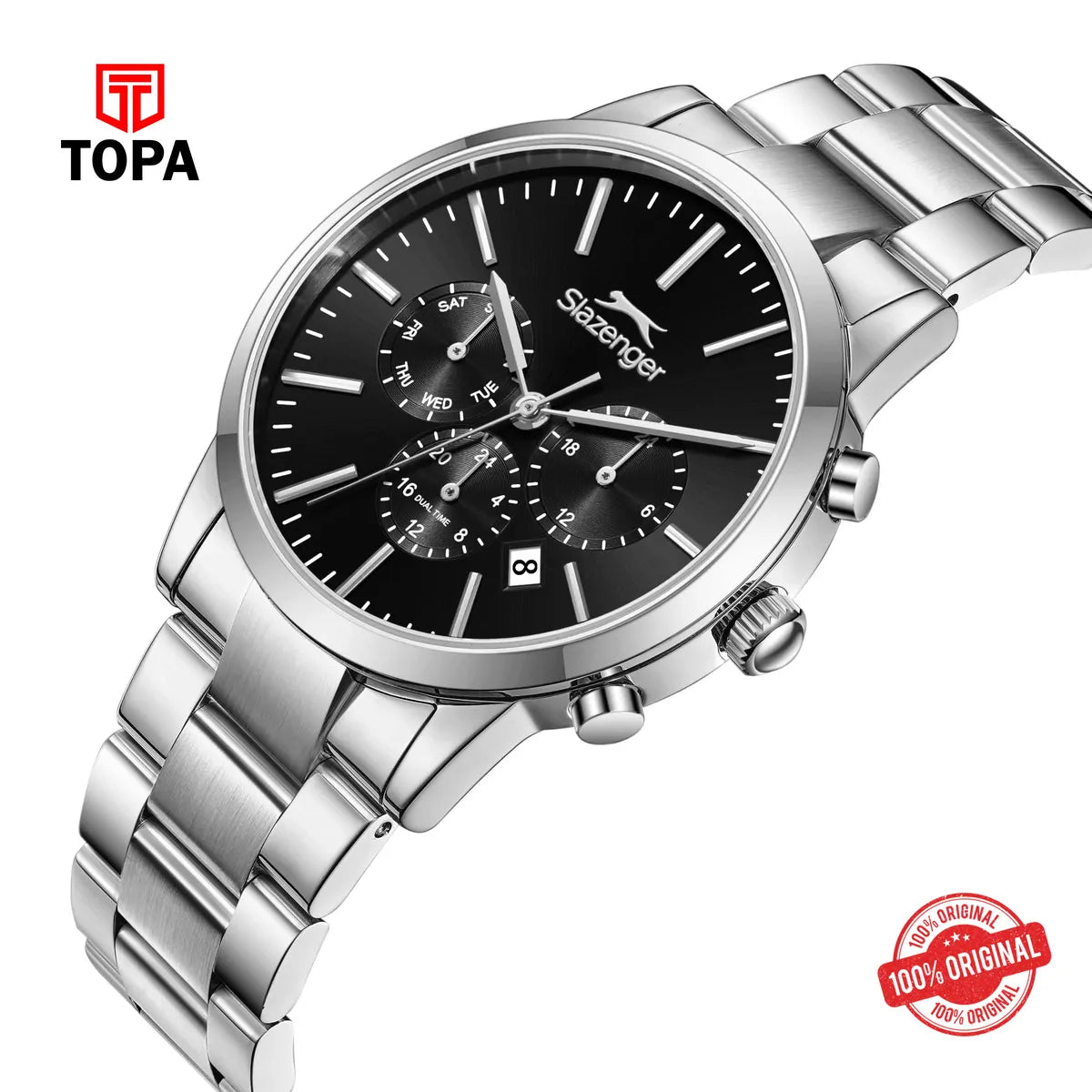 Slazenger Men's Stainless Steel Watch SL.9.2545.2.01 - Topa