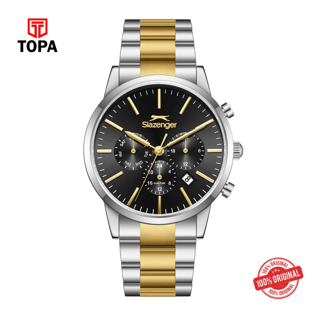 Slazenger Men's Stainless Steel Watch SL.9.2545.2.05 - Topa