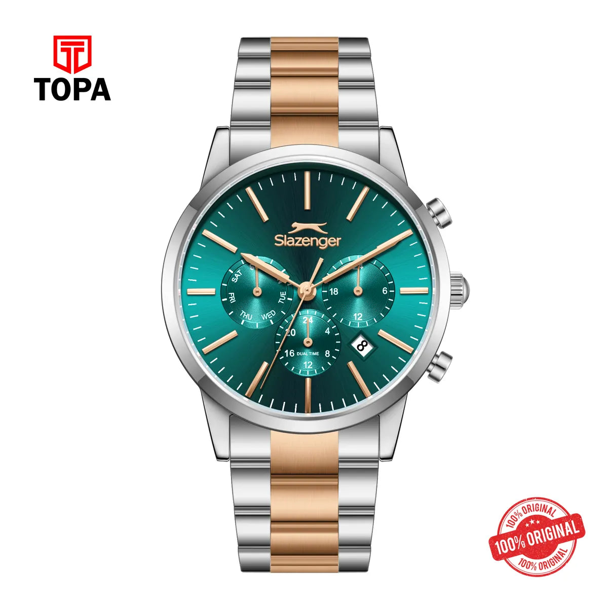 Slazenger Men's Stainless Steel Watch SL.9.2545.2.06 - Topa