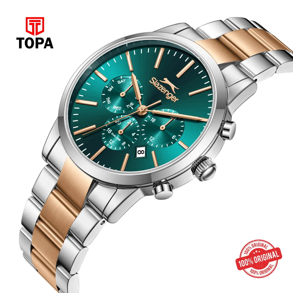 Slazenger Men's Stainless Steel Watch SL.9.2545.2.06 - Topa