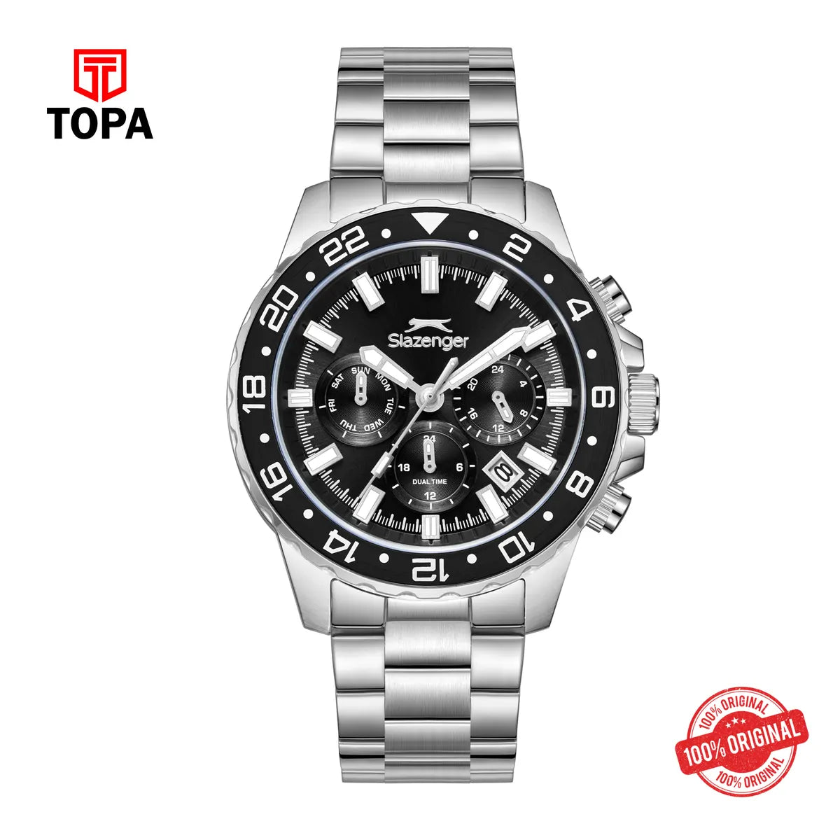 Slazenger Men's Stainless Steel Watch SL.9.2552.2.01 - Topa