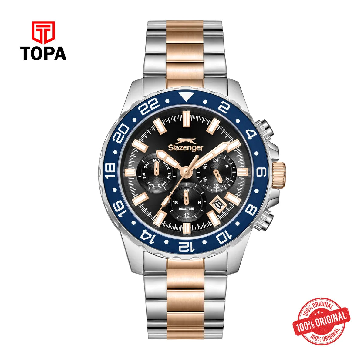 Slazenger Men's Stainless Steel Watch SL.9.2552.2.03 - Topa