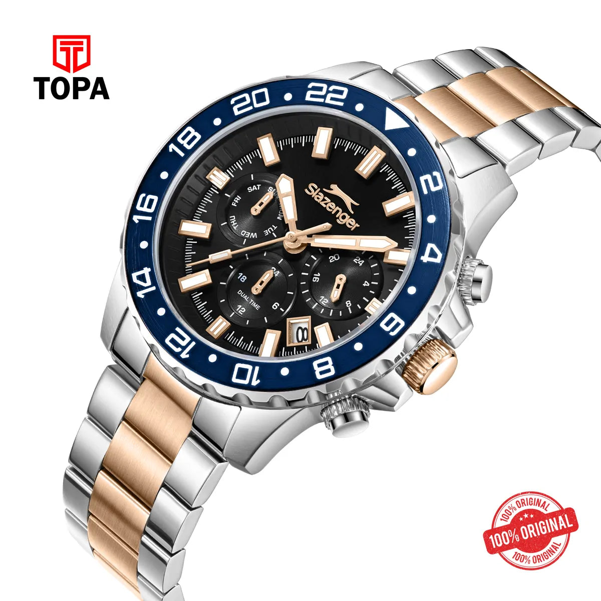 Slazenger Men's Stainless Steel Watch SL.9.2552.2.03 - Topa