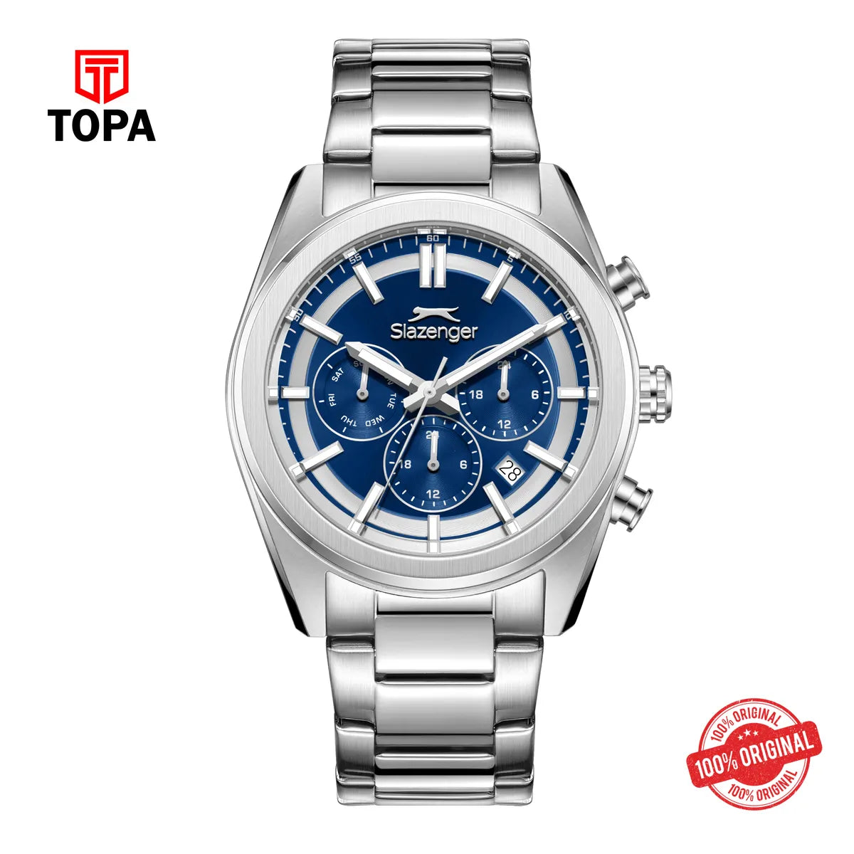 Slazenger Men's Stainless Steel Watch SL.9.2554.2.02 - Topa