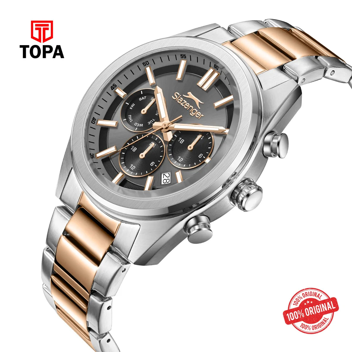 Slazenger Men's Stainless Steel Watch SL.9.2554.2.03 - Topa