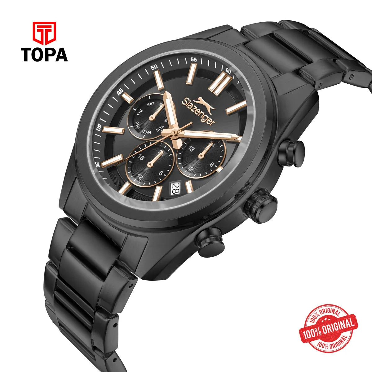 Slazenger Men's Stainless Steel Watch SL.9.2554.2.05 - Topa