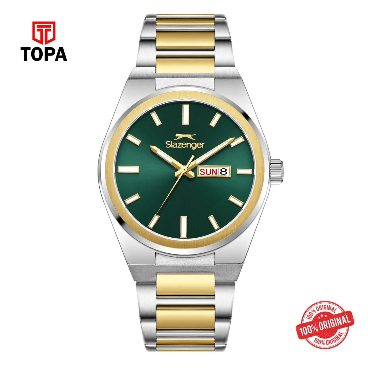 Slazenger Men's Stainless Steel Watch SL.9.2555.2.02 - Topa