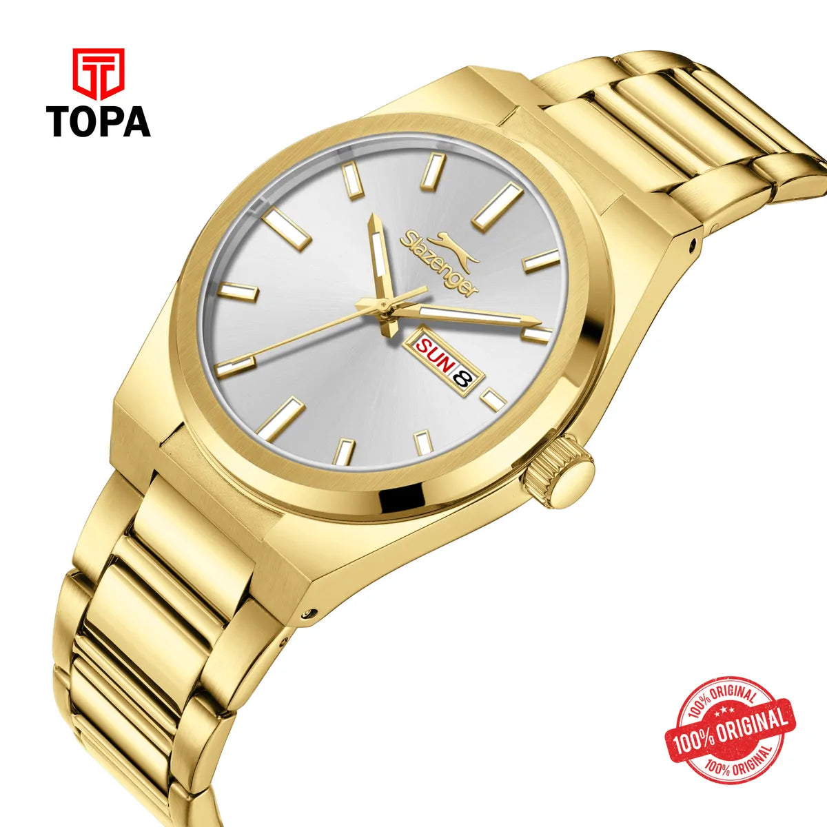 Slazenger Men's Stainless Steel Watch SL.9.2555.2.05 - Topa