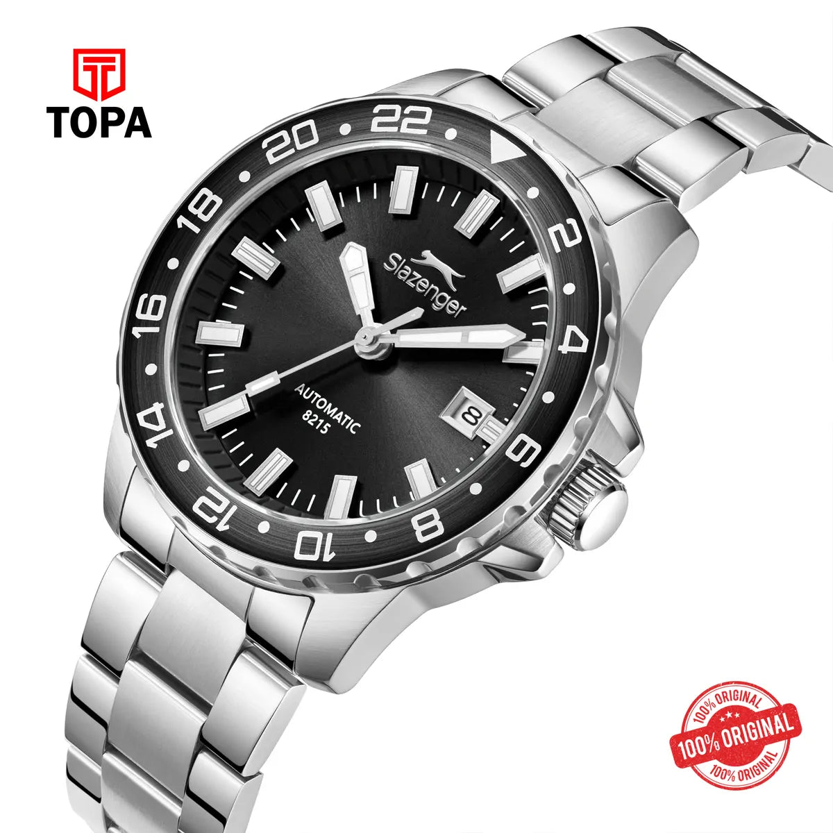 Slazenger Men's Stainless Steel Watch SL.9.2556.2.01 - Topa
