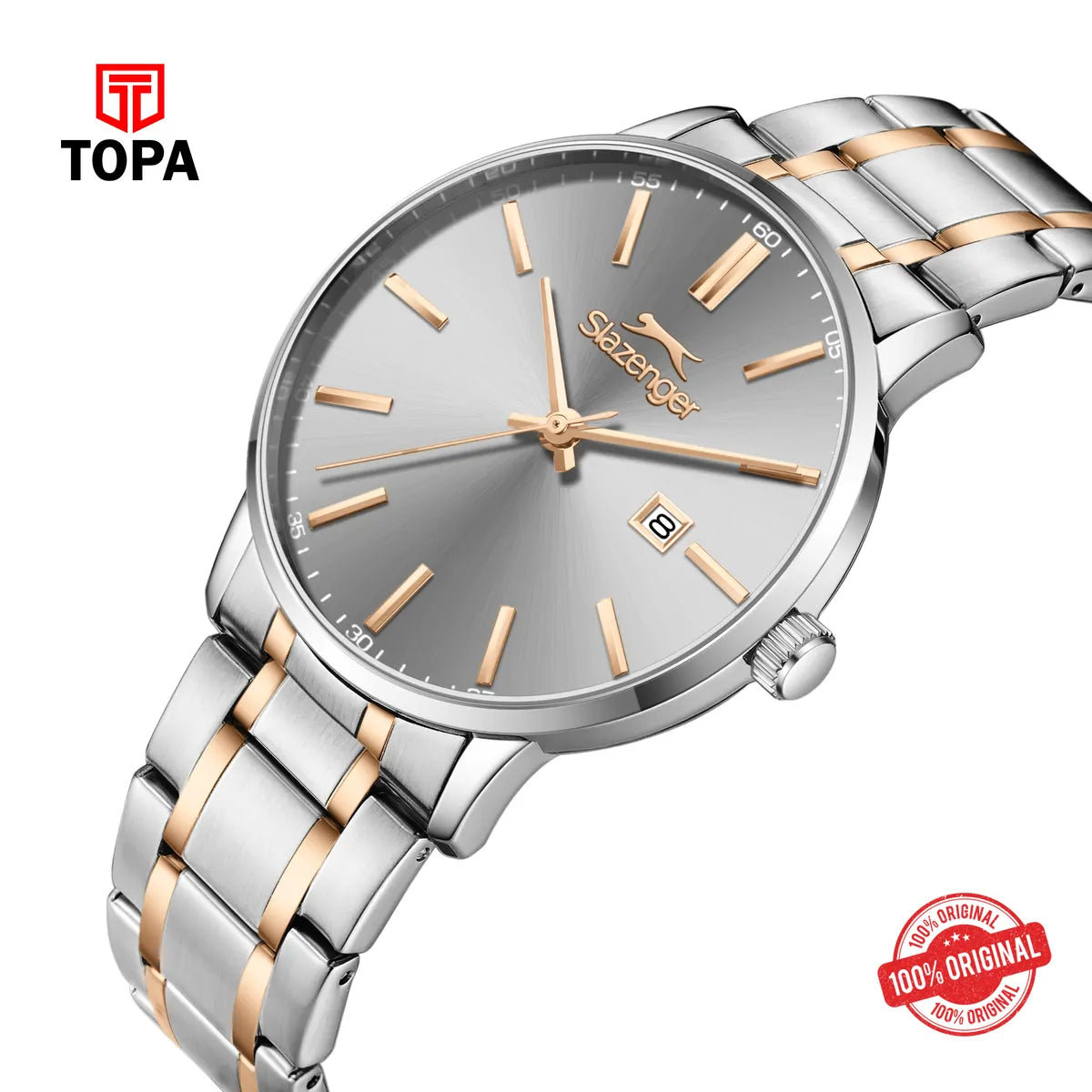 Slazenger Men's Stainless Steel Watch SL.9.2561.2.03 - Topa