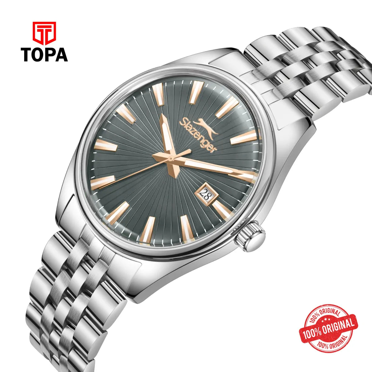 Slazenger Men's Stainless Steel Watch SL.9.2580.1.360 - Topa