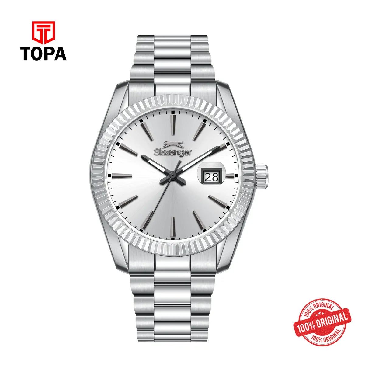 Slazenger Men's Stainless Steel Watch SL.9.2583.1.330 - Topa