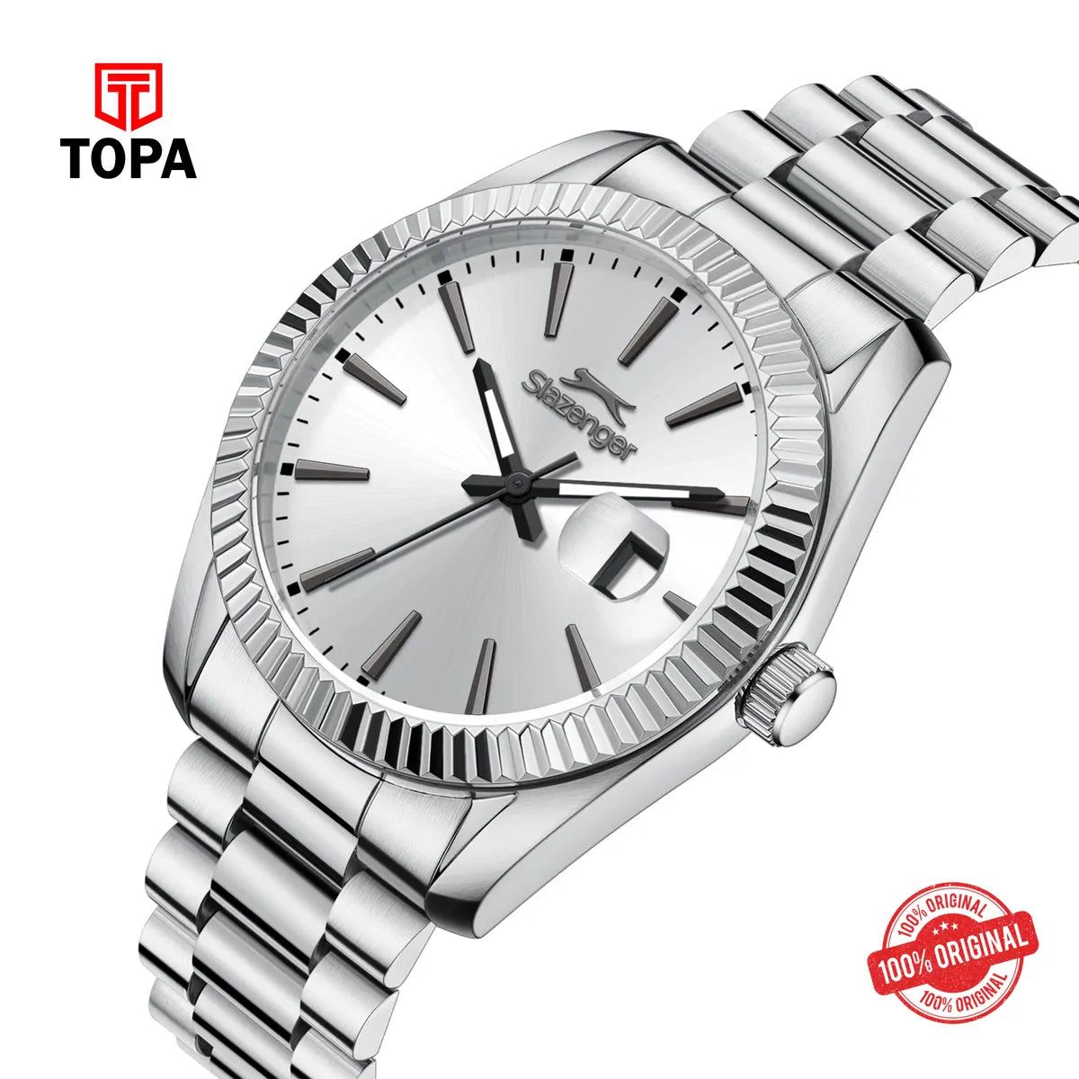Slazenger Men's Stainless Steel Watch SL.9.2583.1.330 - Topa