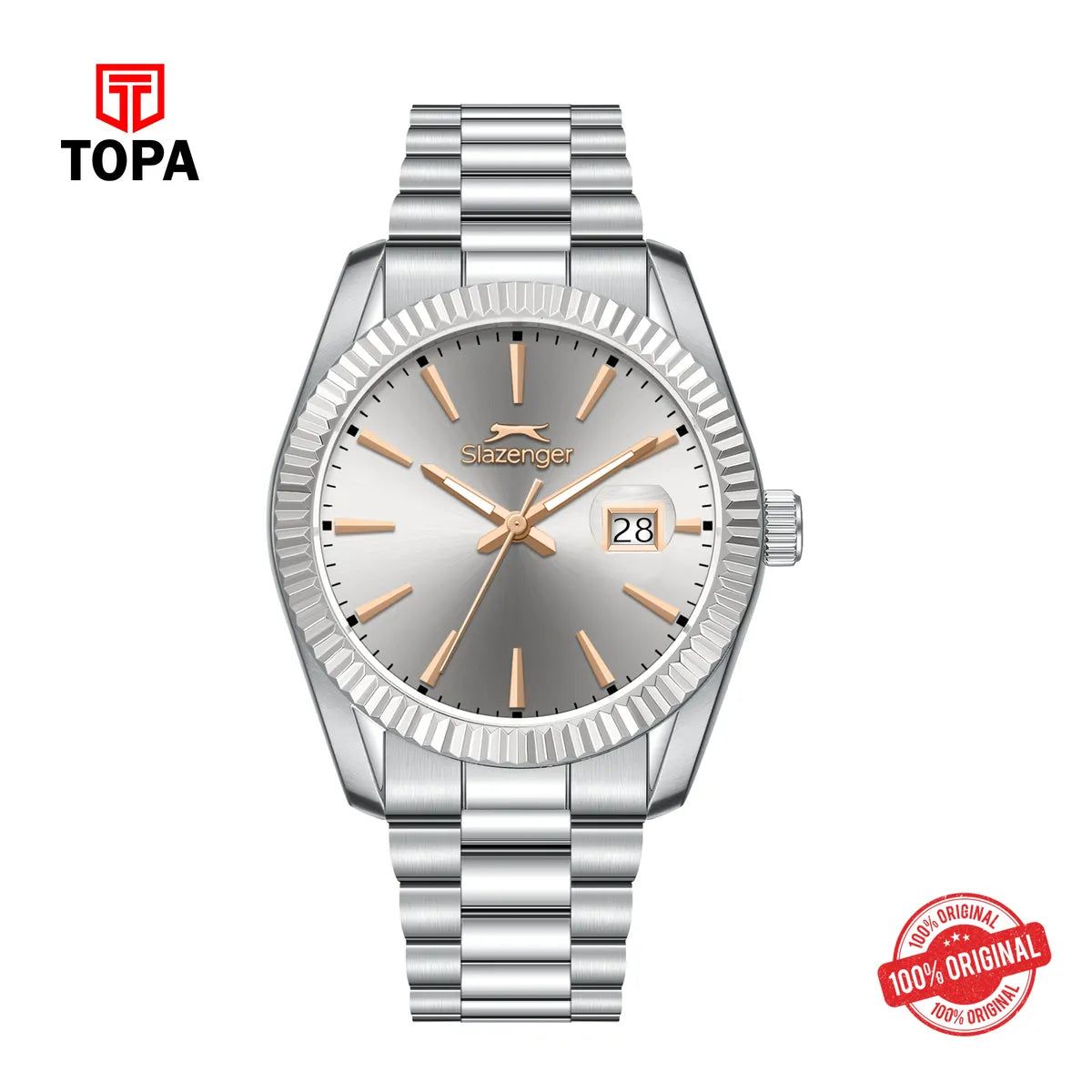 Slazenger Men's Stainless Steel Watch SL.9.2583.1.370 - Topa