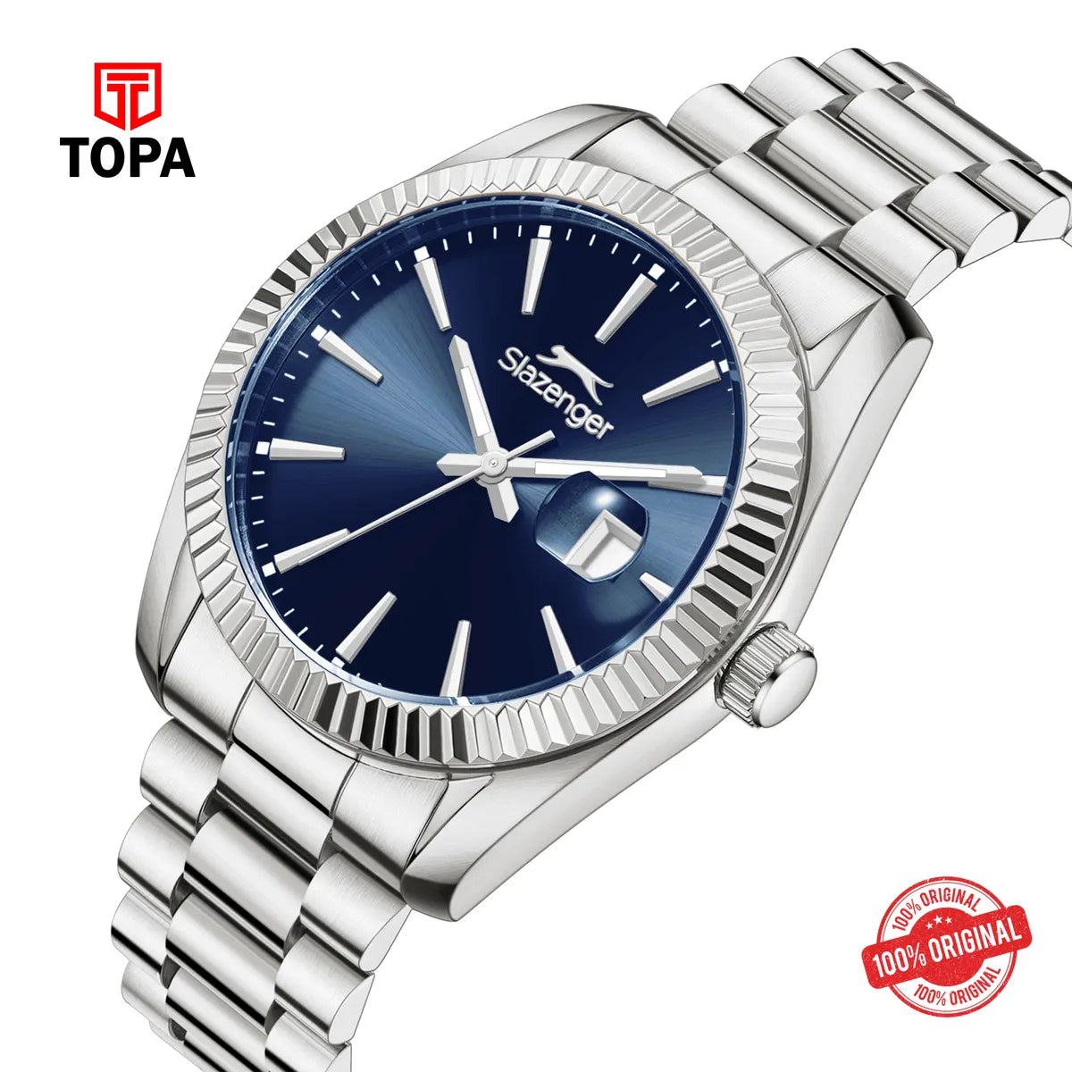 Slazenger Men's Stainless Steel Watch SL.9.2583.1.390 - Topa