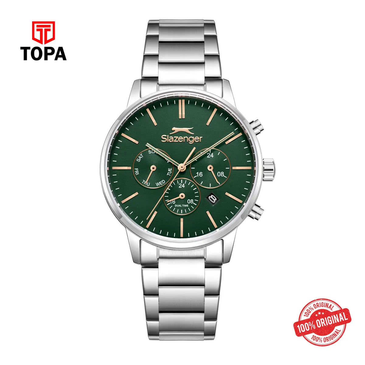 Slazenger Men's Stainless Steel Watch SL.9.2585.2.370 - Topa