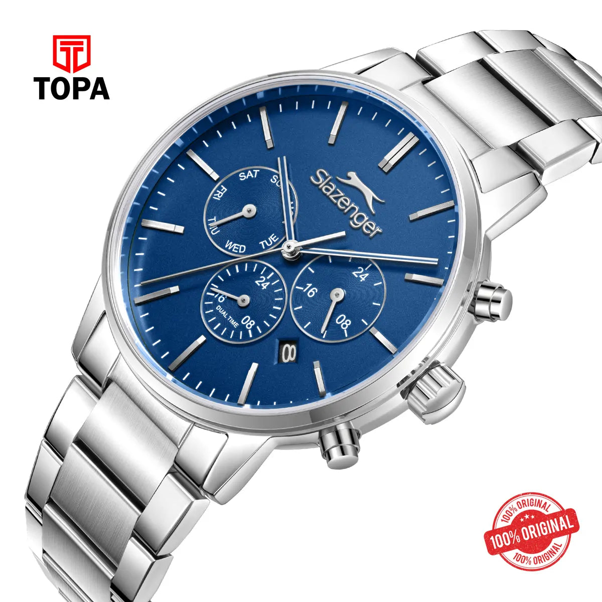 Slazenger Men's Stainless Steel Watch SL.9.2585.2.390 - Topa