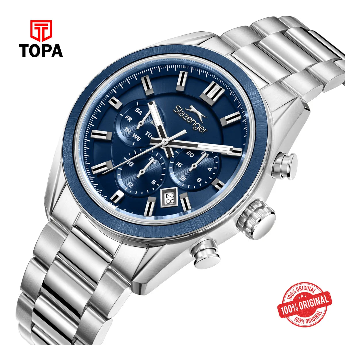 Slazenger Men's Stainless Steel Watch SL.9.2600.2.390 - Topa