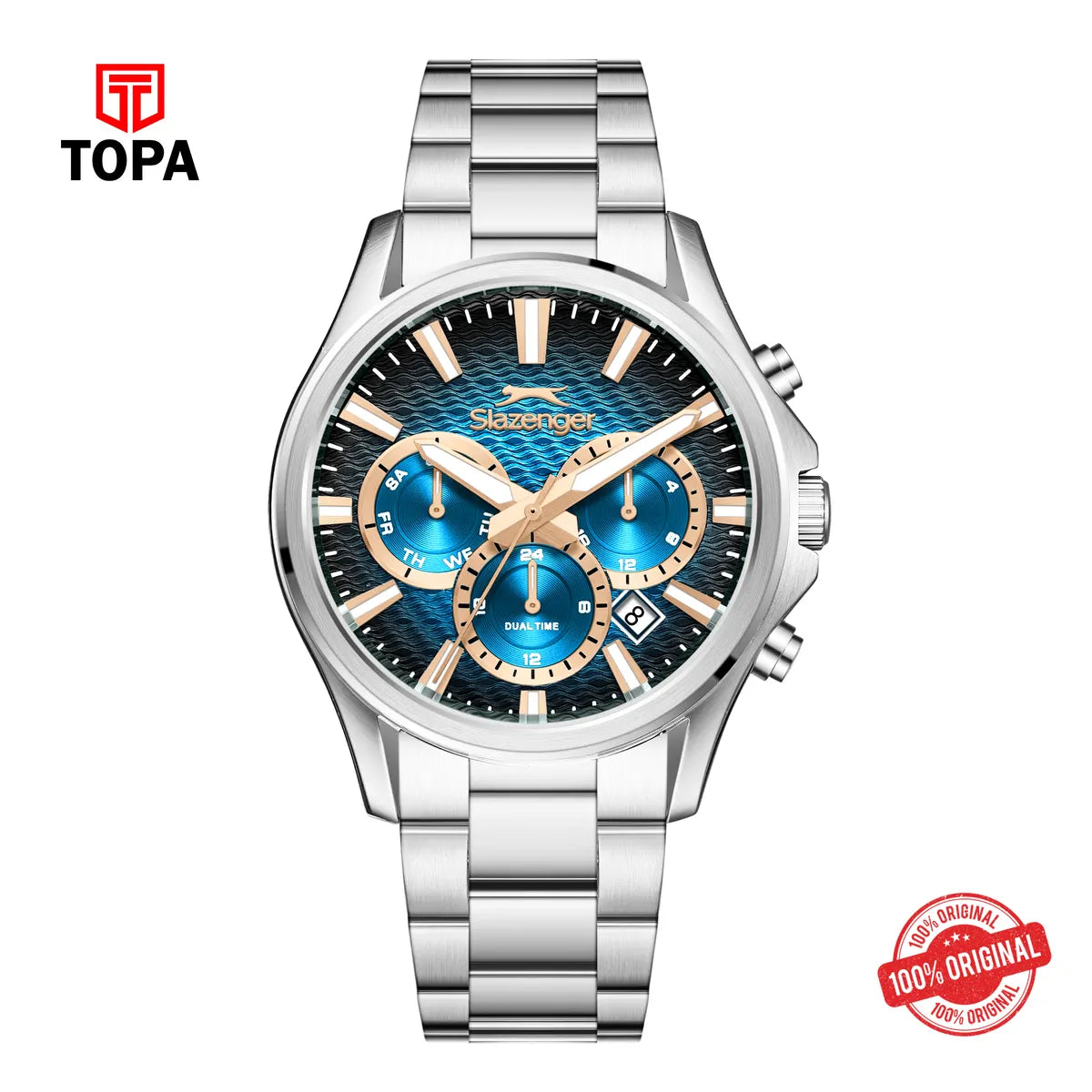 Slazenger Men's Stainless Steel Watch SL.9.2601.2.390 - Topa