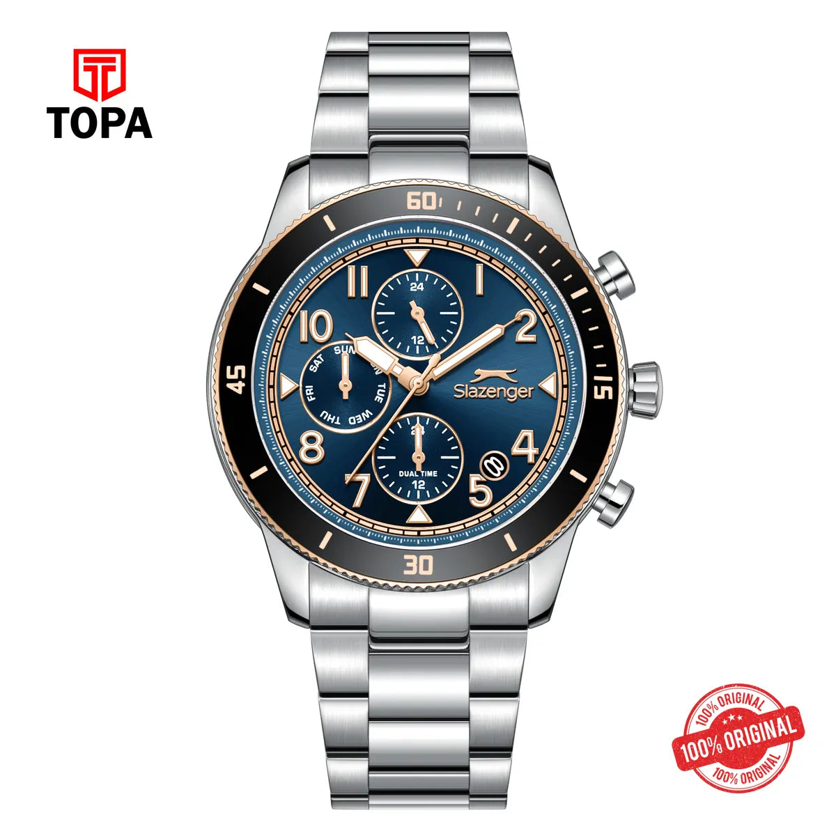 Slazenger Men's Stainless Steel Watch SL.9.2604.2.550 - Topa