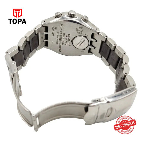 Swatch 02938 Pre-Owned Metal Band Men Watch - Topa