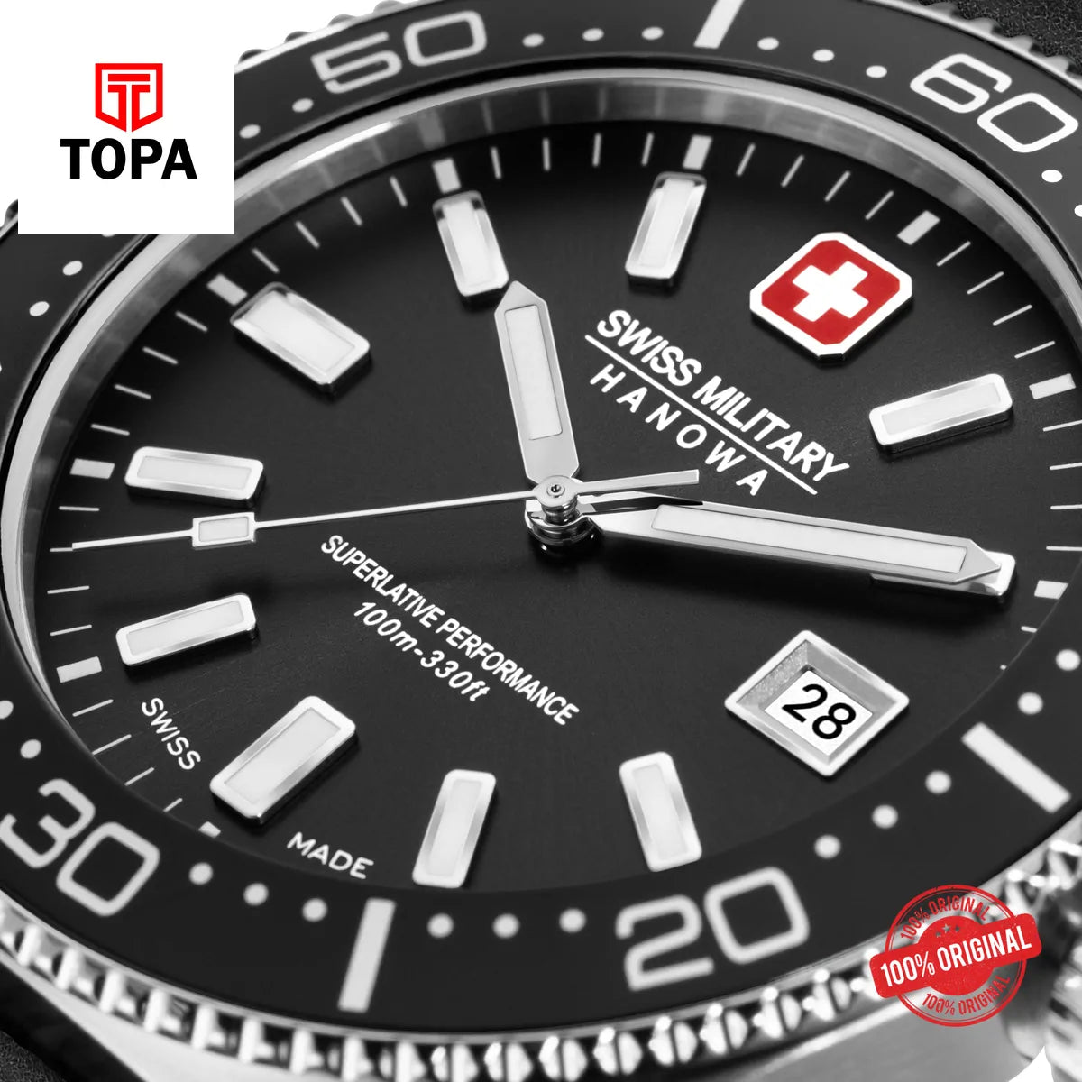 Swiss Military hanowa SMWGB0004901 Gents Watch - Topa