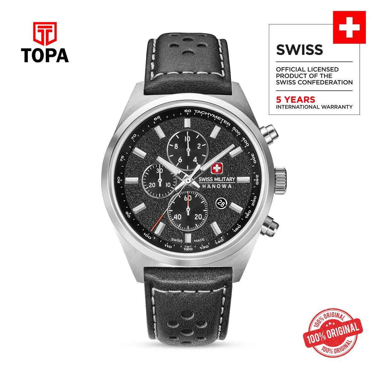 Swiss Military Hanowa SMWGC0007804 Gents watch - Topa