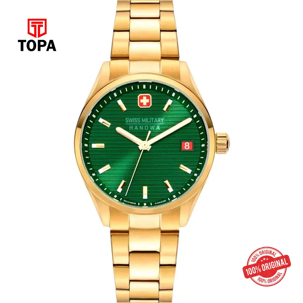 Swiss Military Hanowa SMWGH2200112 Metal Band Men Watch - Topa