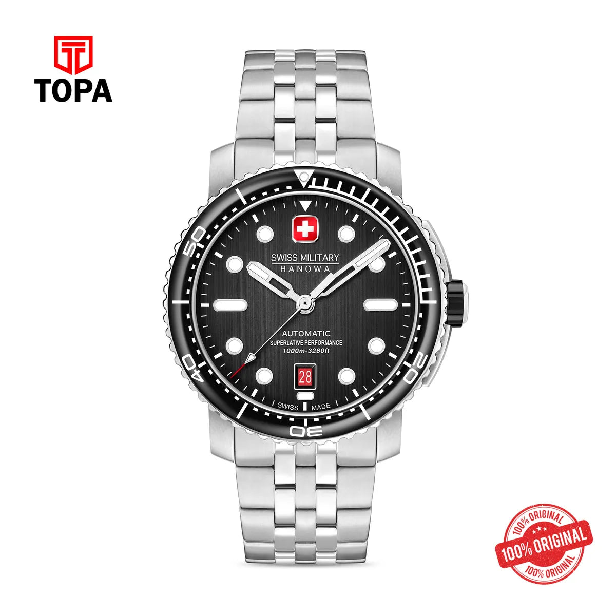 Swiss Military Hanowa SMWGL0002001-Set Gents Watch - Topa