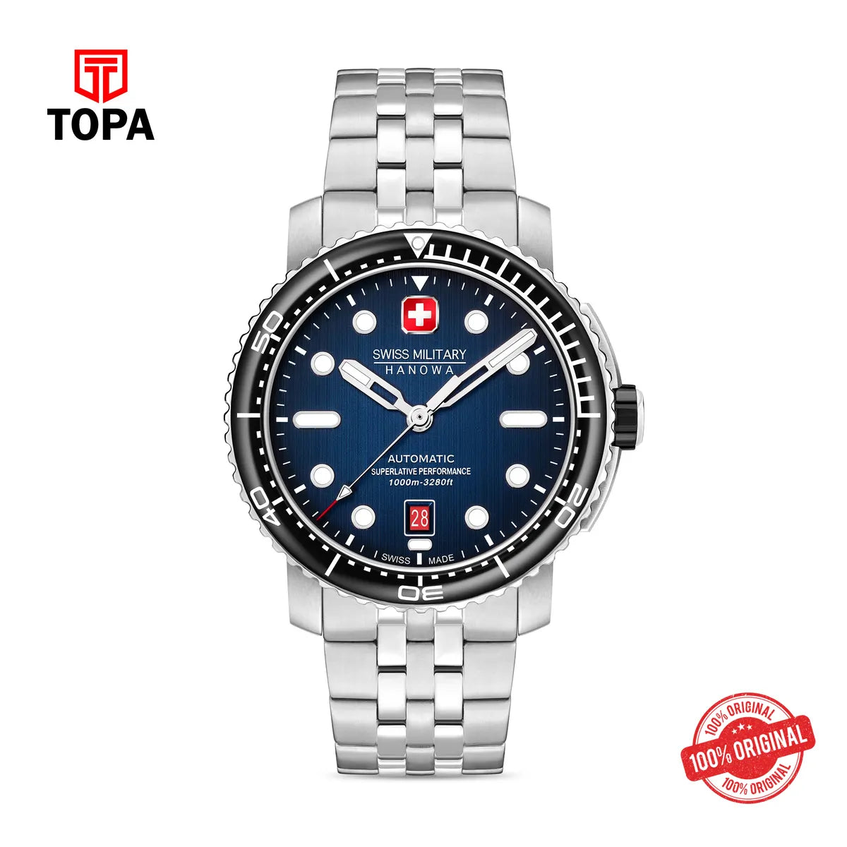 Swiss Military Hanowa SMWGL0002002-SET Gents Watch - Topa