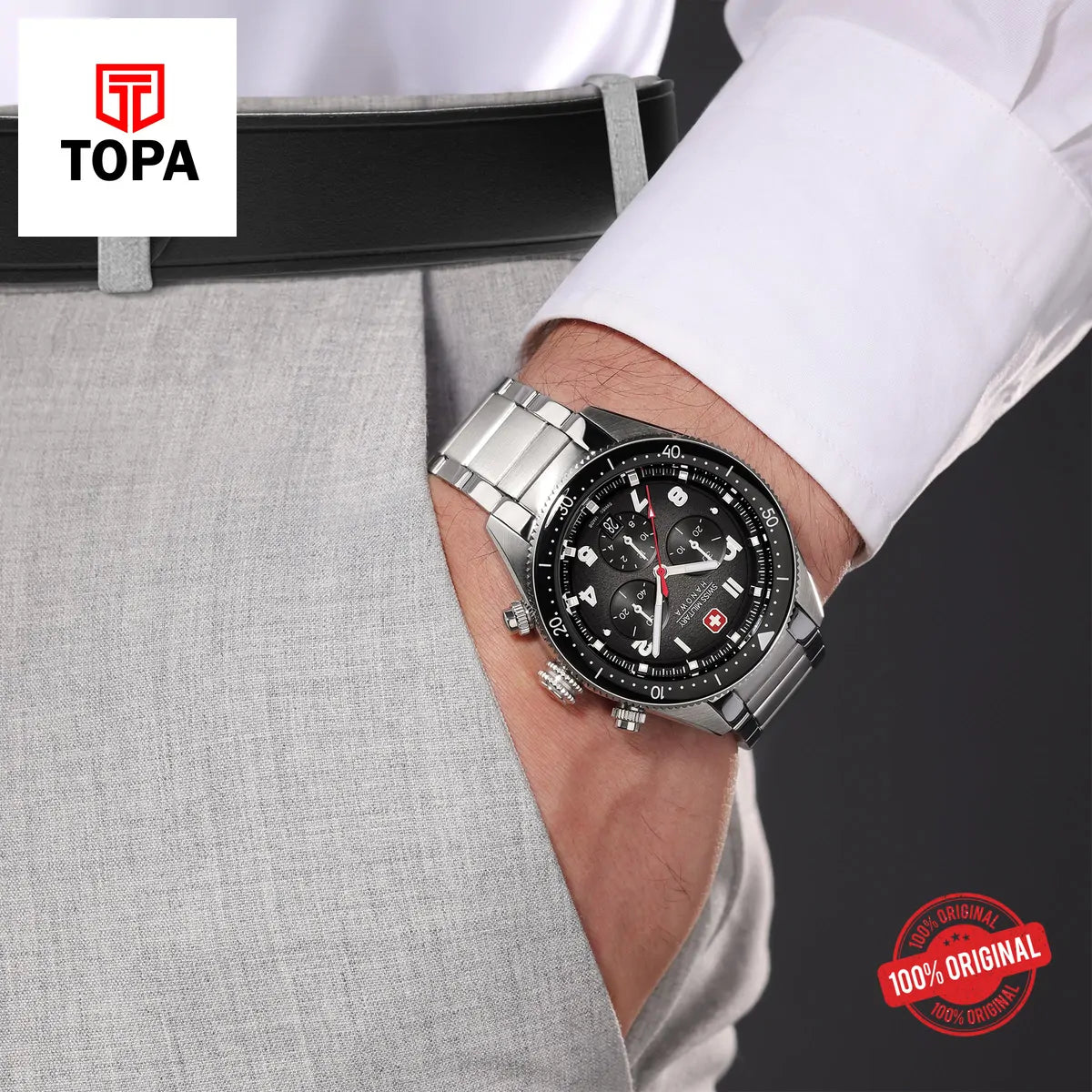 Swiss Militay Hanowa SMWGI0003803 Gents Watch - Topa