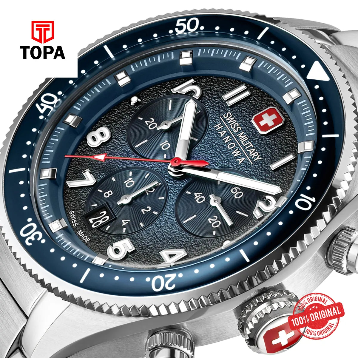 Swiss Militay Hanowa SMWGI0003804 Gents Watch - Topa