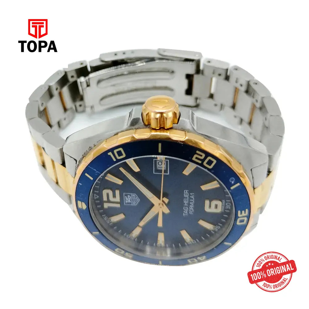 Tag Heuer WAZ1120.BB0879 (02939) Pre-Owned Metal Band Men Watch - Topa