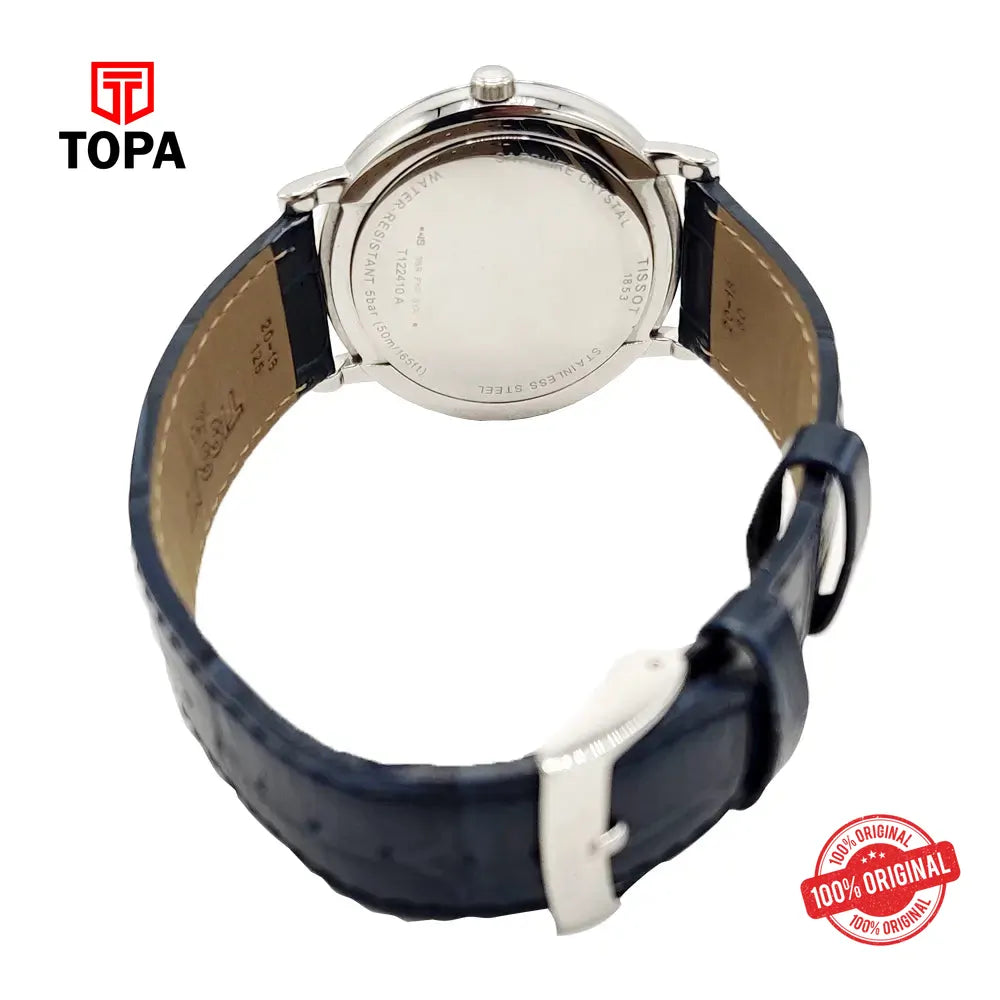 Tissot 02971 Pre-Owned Leather Band Men Watch - Topa