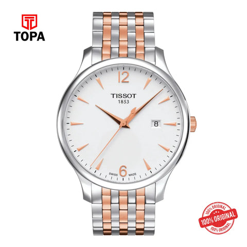 Tissot T063.610.22.037.01 Tradition Metal Band Men Watch - Topa