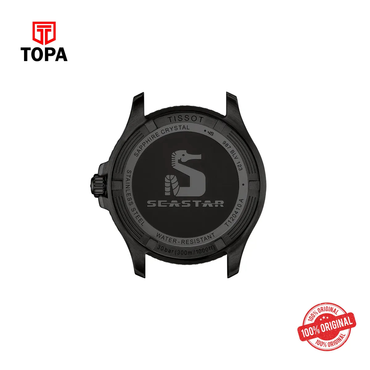 Tissot T120.410.33.091.00 Sea Star 1000 Metal Bad Men Watch - Topa