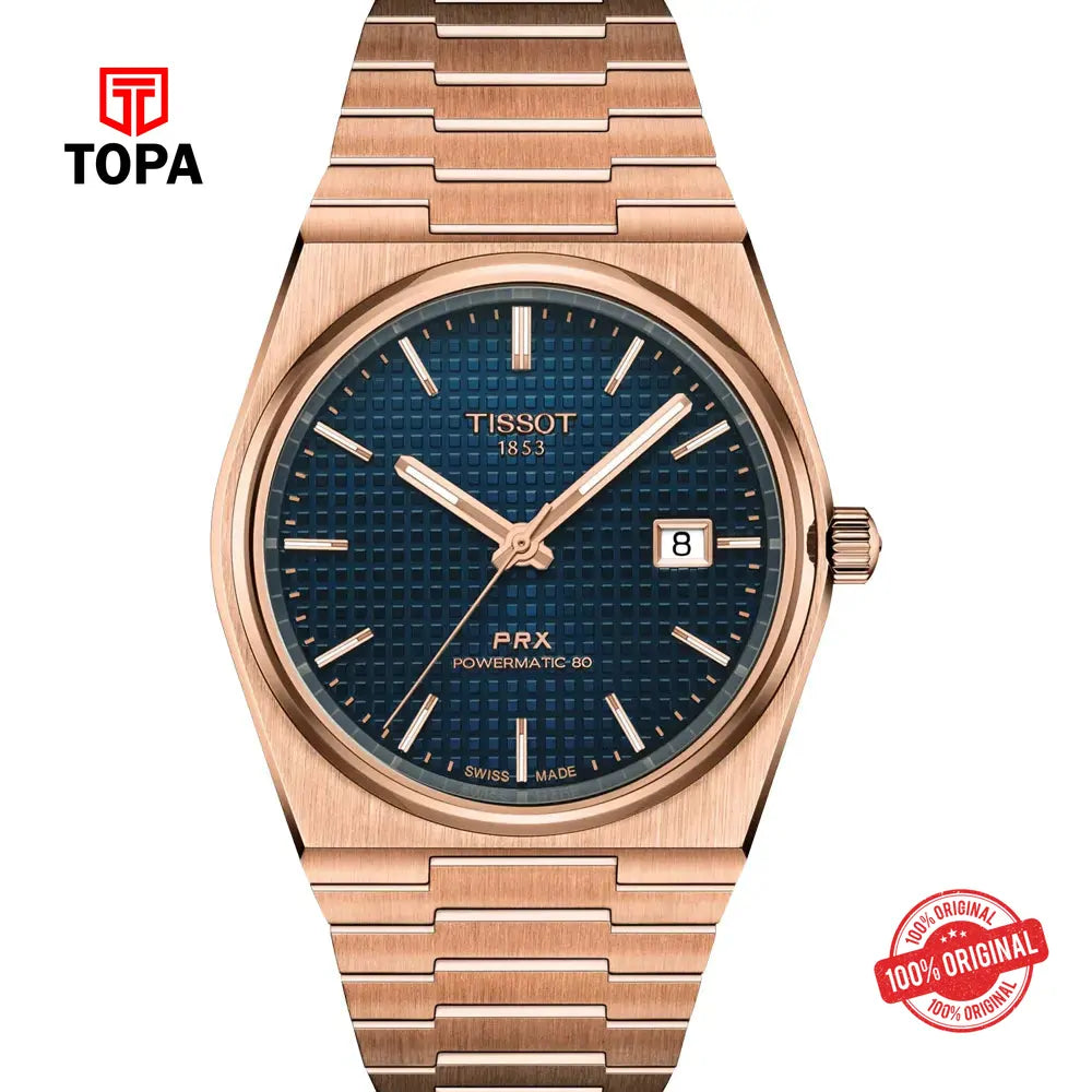 Tissot T137.407.33.041.00 PRX Powermatic 80 Men Watch - Topa