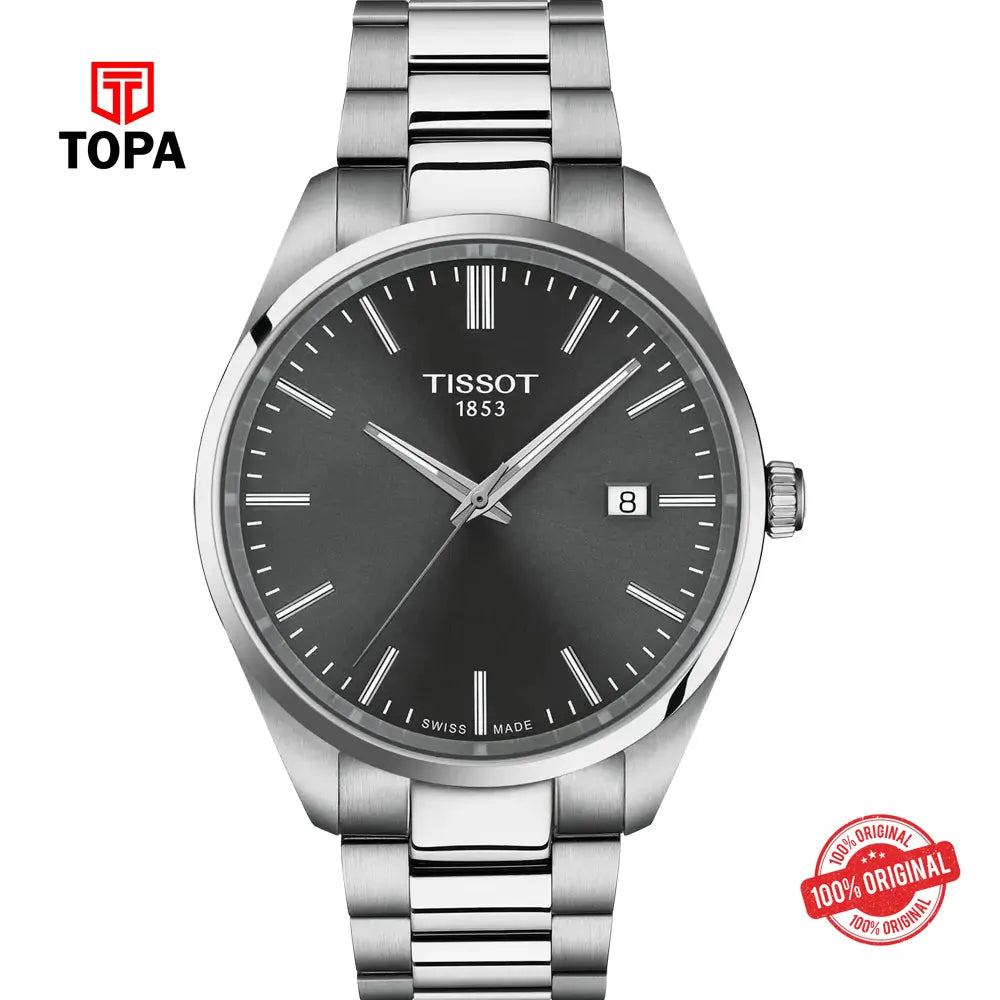 Tissot T150.410.11.081.00 PR 100 Metal Band Men Watch - Topa