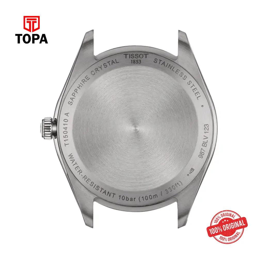 Tissot T150.410.22.011.00 PR 100 Metal Band Men Watch - Topa