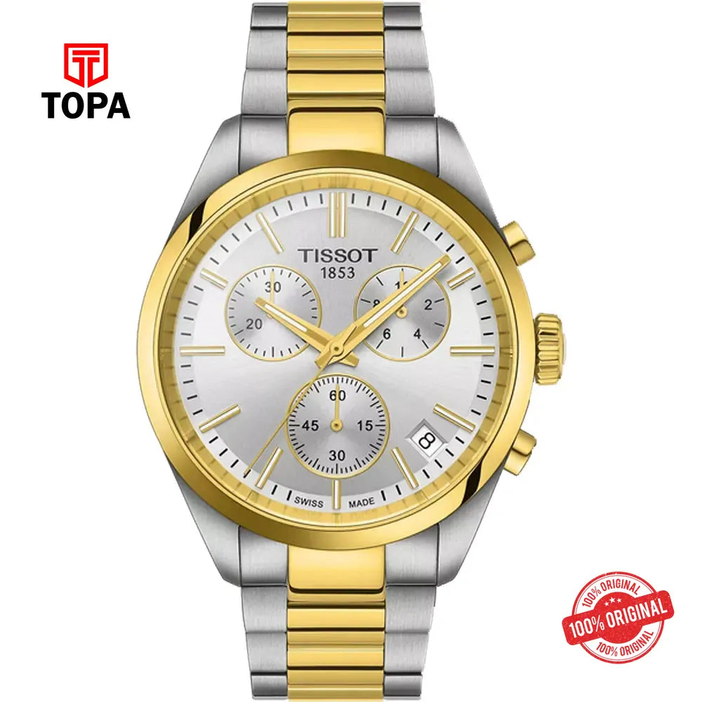 Tissot T150.417.22.031.00 PR 100 Metal Band Men Watch - Topa
