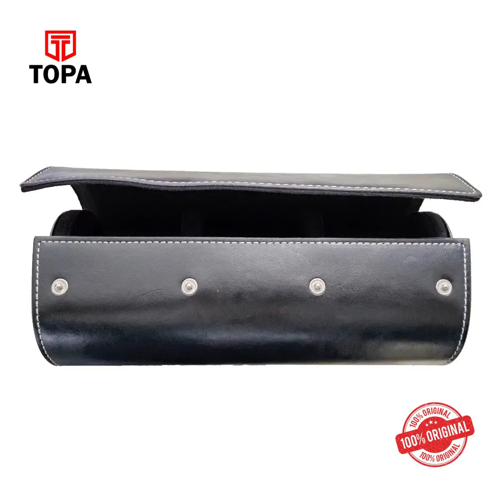 Watch Travel Case/Storage Box with Removable Pillow-BLK - Topa